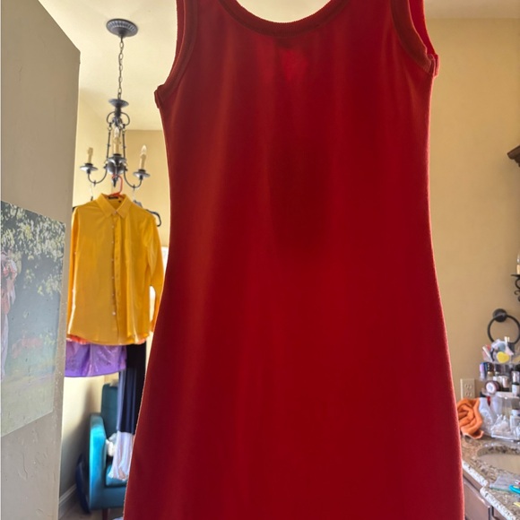 Signature8 Women's Vibrant Orange Mini Dress - Picture 3 of 3